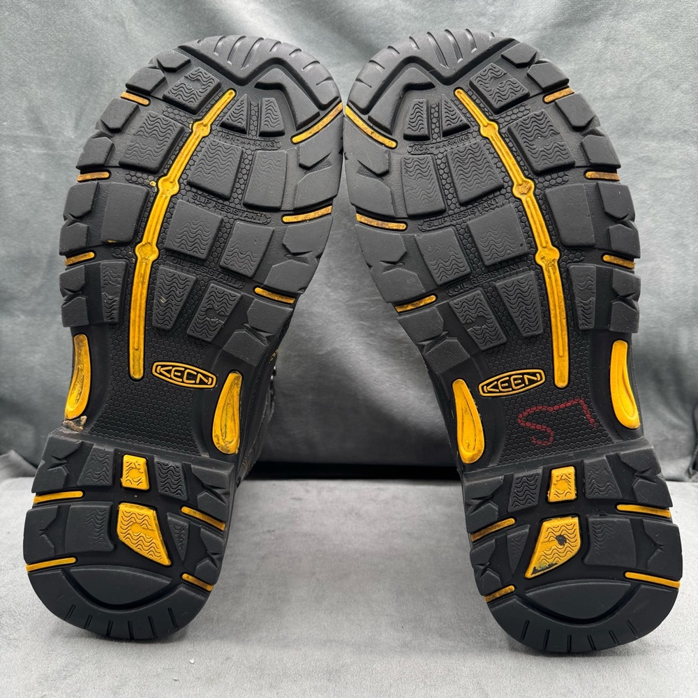 KEEN Utility Logandale 6” WP Men’s 13D Raven Black Soft‎ Toe Work Boots - Picture 11 of 16